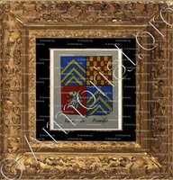 cadre-ancien-or-VILLOT DE FREVILLE_Noblesse d'Empire._France