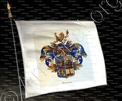 drapeau-NEPVEU_Wapenboek van den Nederlandschen Adel door J.B.Rietstap 1883 1887_Nederland