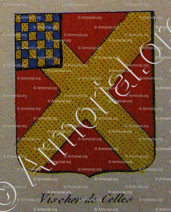VISCHER DE CELLES_Noblesse d'Empire._France