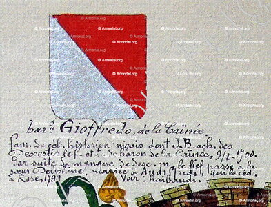 GIOFFREDO de la Caïnée