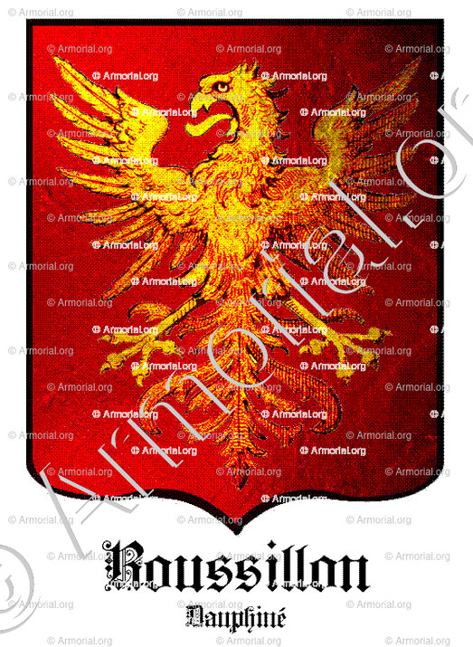 ROUSSILON_d'Anjo. Dauphiné._France (i)