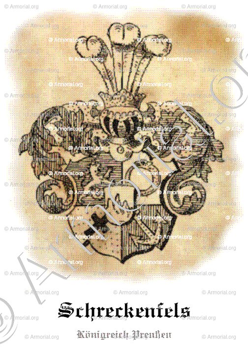 SCHRECKENFELS_Preußen. Königreich Preußen._ Deutschland +