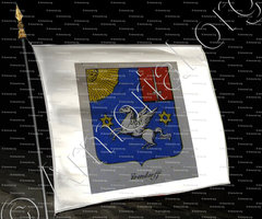 drapeau-YVENDORFF_Noblesse d'Empire._France