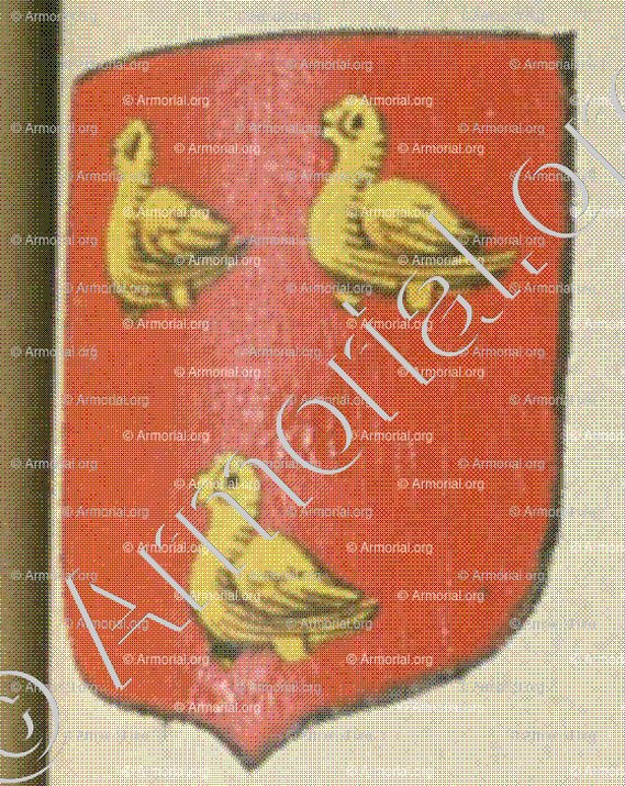 RANSSON (La Rochelle)_Blason enregistré sous le règne de Louis XIV._France