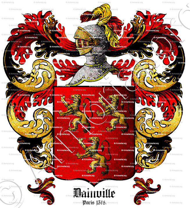 DAINVILLE_Paris, 1375._France (ii)