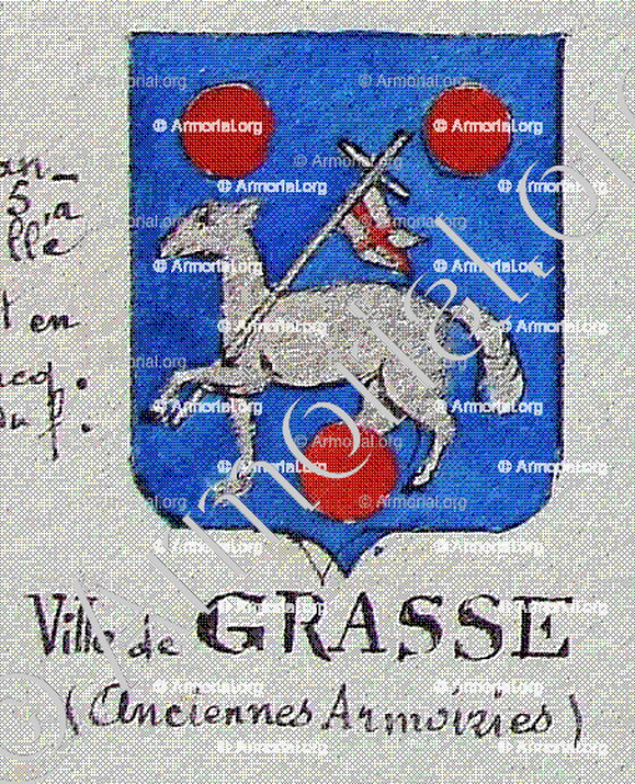 GRASSE_Armorial Nice. (J. Casal, 1903) (Bibl. mun. de Nice)_France (1)