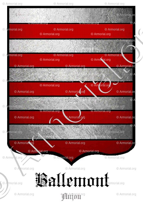 BALLEMONT_Anjou_France