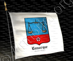 drapeau-LAMARQUE_Chevalier d'Empire_France