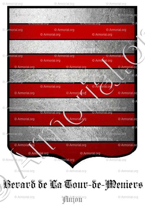BERARD de LA TOUR-DE-MENIERS_Anjou_France