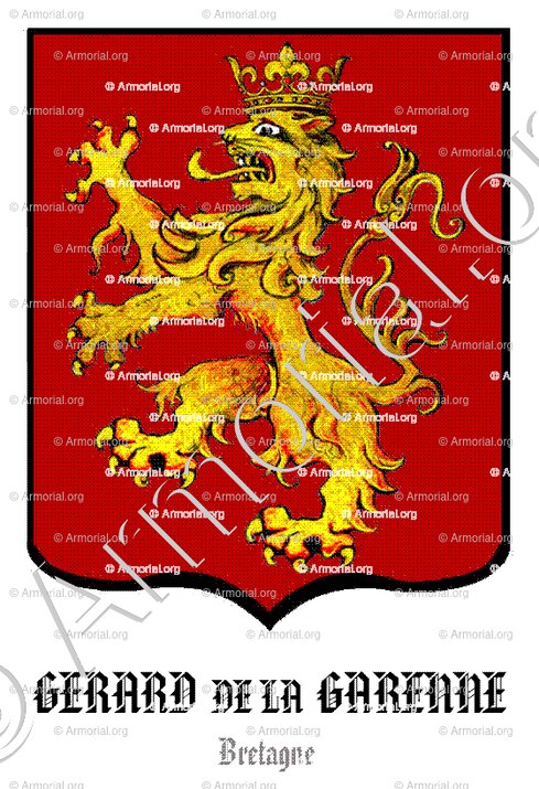 GERARD DE LA GARENNE_Bretagne_France
