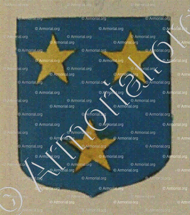 DIVOU (Alsace)_Blason enregistré sous le règne de Louis XIV_France