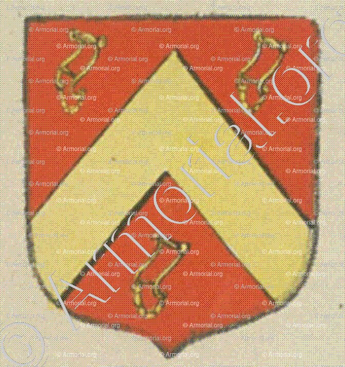 BRIDIEU (La Rochelle)_Blason enregistré sous le règne de Louis XIV._France