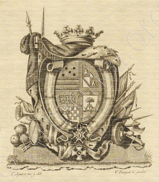 PIZARRO Y HERRERA_Madrid, Valladolid, Burgos._España