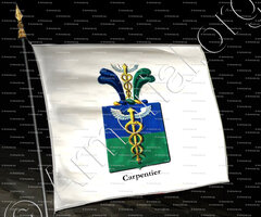 drapeau-CARPENTIER_Armorial royal des Pays-Bas_Europe ()