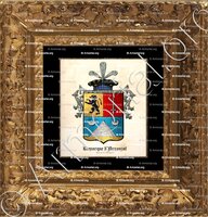 cadre-ancien-or-LAMARQUE d'ARROUZAT_Baron d'Empire_France..