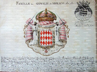 GRIMALDI de MONACO