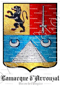 LAMARQUE d'ARROUZAT