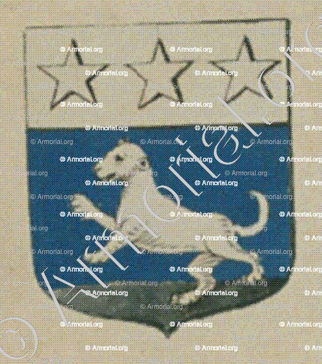 DOMERGUE (Alsace)_Blason enregistré sous le règne de Louis XIV_France