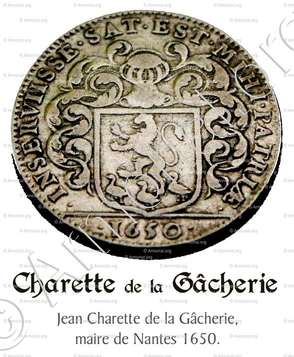 CHARETTE de la Gâcherie_ maire de Nantes 1650._France