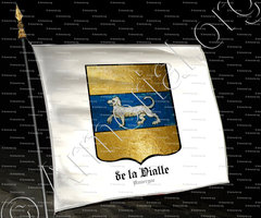 drapeau-de la VIALLE_Auvergne_France