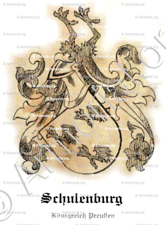 SCHULENBURG_Preußen. Königreich Preußen._ Deutschland +