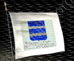 drapeau-GUIGLIONDA (comtes de Sainte-Agathe)_Armorial Nice. (J. Casal, 1903) (Bibl. mun. de Nice)_France (1)