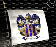 drapeau-LALLOT de la VIALLE_Limousin_France ()