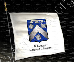 drapeau-DUBOUQUET (ou du BOUQUET ou BOUQUET)_Noblesse de Provence_France (2)
