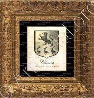 cadre-ancien-or-CHARETTE_Armorial de France  d'Hozier, Bretagne, 1696-1710._France