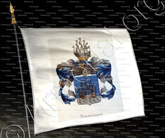 drapeau-ROCHUSSEN_Wapenboek van den Nederlandschen Adel door J.B.Rietstap 1883 1887_Nederland