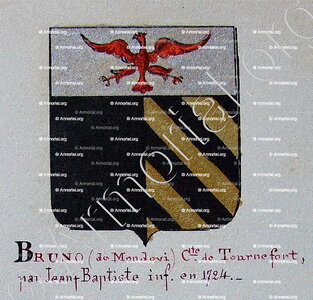 BRUNO Comte de Tournefort