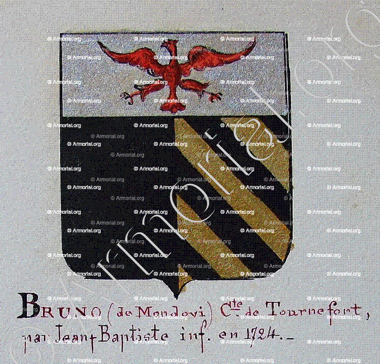 BRUNO Comte de Tournefort_Armorial Nice. (J. Casal, 1902) (Bibl. mun. de Nice)_France (i)