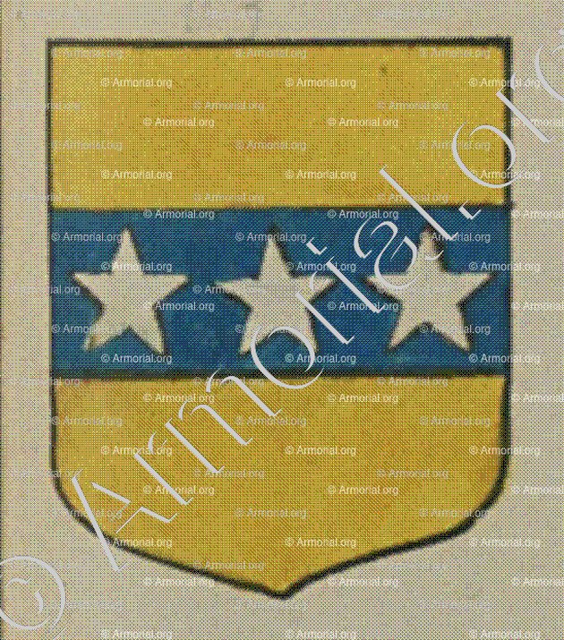 DORSNER (Alsace)_Blason enregistré sous le règne de Louis XIV_France