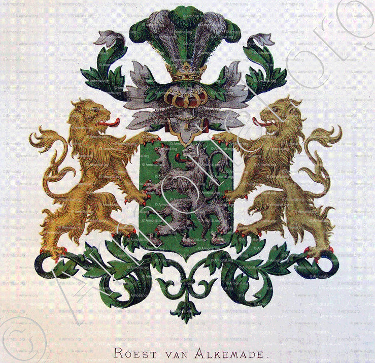 ROEST van ALKEMADE_Wapenboek van den Nederlandschen Adel door J.B.Rietstap 1883 1887_Nederland