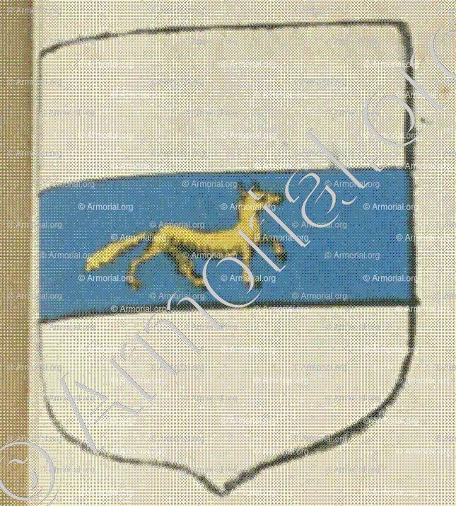 REMBAUD (La Rochelle)_Blason enregistré sous le règne de Louis XIV._France