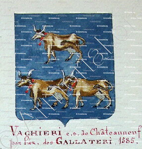 VACHIERI des GALLATERI