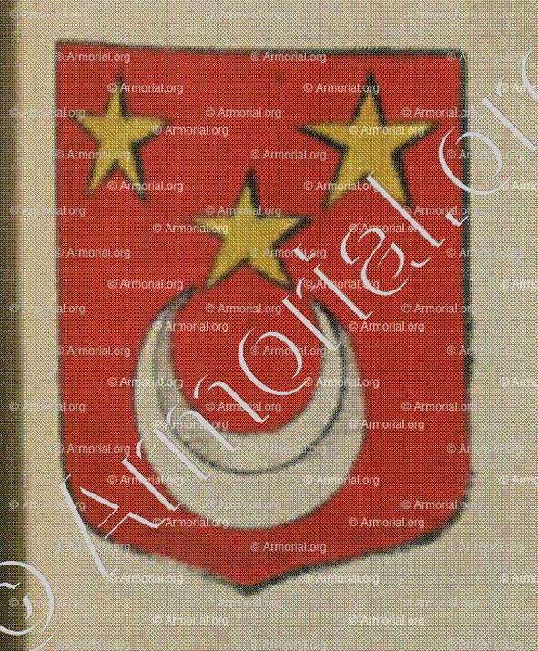 MITTENACH (Alsace)_Blason enregistré sous le règne de Louis XIV_France 