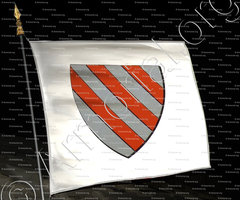 drapeau-de FAUCIGNY de DRUSILLY_Ancien Duché de Savoie_États de Savoie