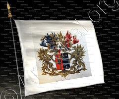drapeau-Van CATS de RAET_Wapenboek van den Nederlandschen Adel door J.B.Rietstap 1883 1887_Nederland