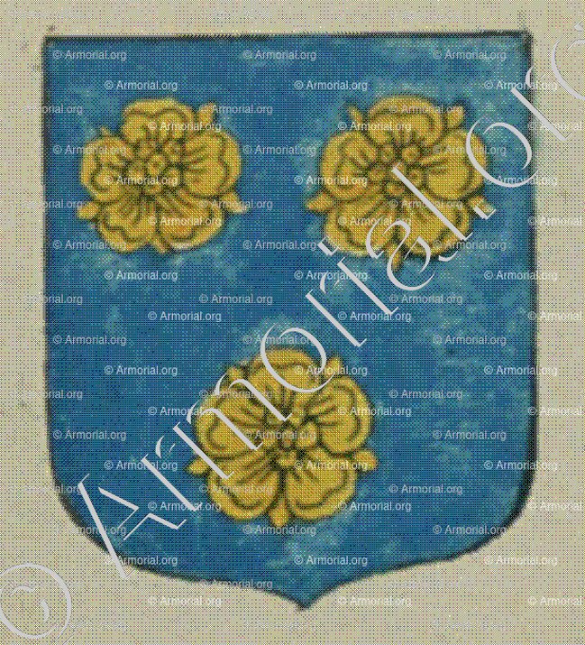 MNEG ve FRONRISSEN (Alsace)_Blason enregistré sous le règne de Louis XIV_France 