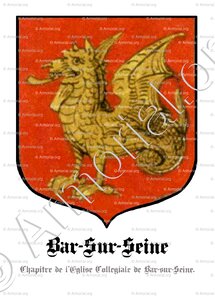 BAR-SUR-SEINE (Chapitre de l'Église Collégiale)