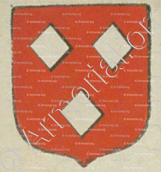 RENAUDIN (La Rochelle)_Blason enregistré sous le règne de Louis XIV._France