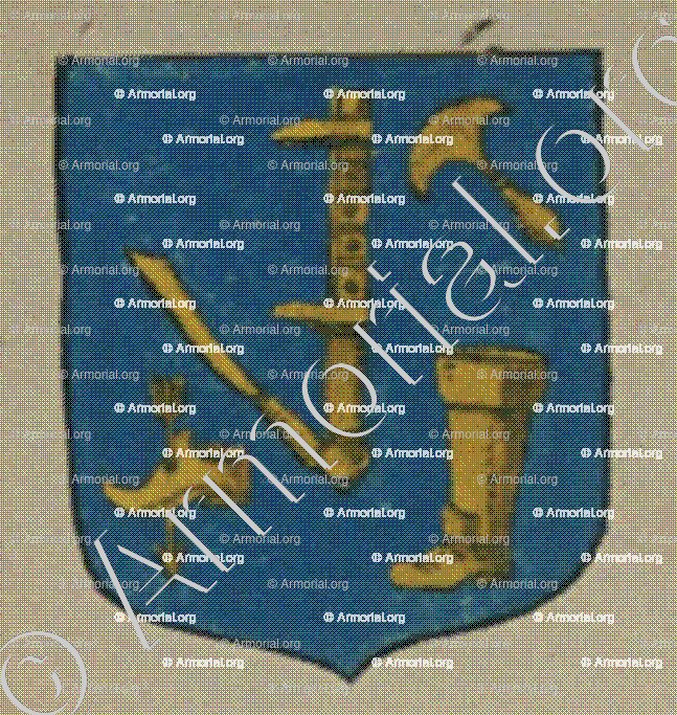La Communauté des Cordonniers de Molsheim (Alsace)_Blason enregistré sous le règne de Louis XIV_France 