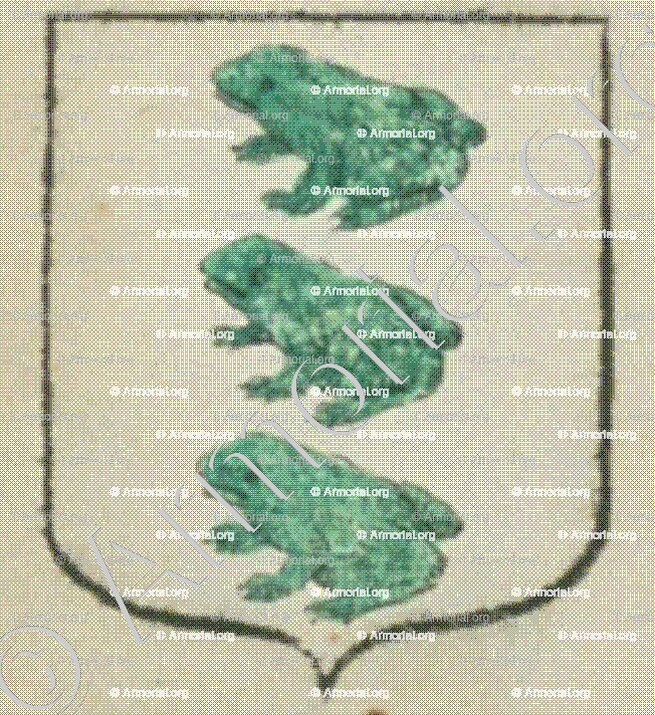 RENAULT (La Rochelle)_Blason enregistré sous le règne de Louis XIV._France