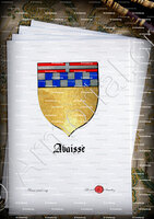 velin-d-Arches-ABAISSÉ_Heraldry, Heraldik, Heraldiek, Heráldica._Blason