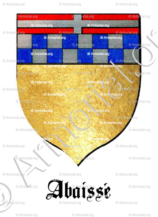 ABAISSÉ_Heraldry, Heraldik, Heraldiek, Heráldica._Blason