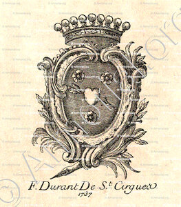 DURANT de SAINT-CIRGUES et de JUVISY