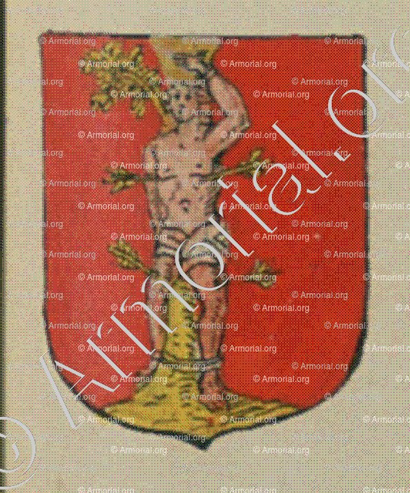 Cordonniers d'ERSTEIN (Alsace)_Blason enregistré sous le règne de Louis XIV_France