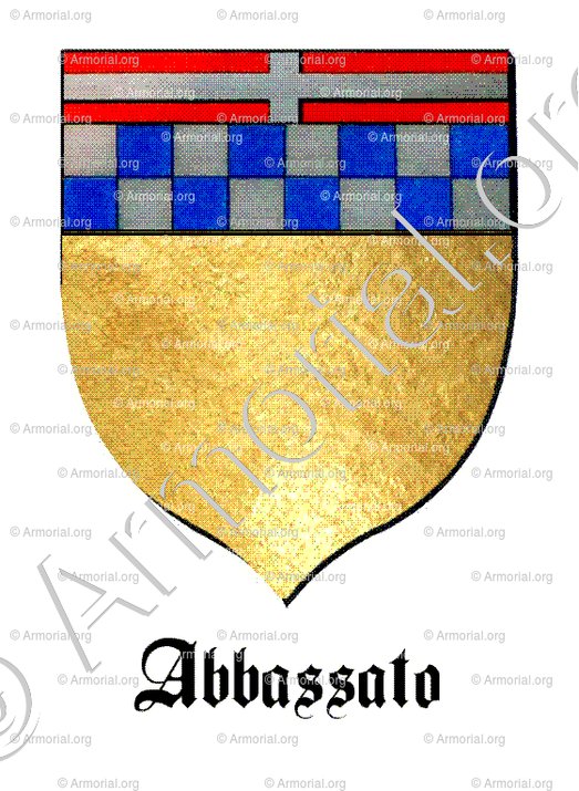ABBASSATO_Heraldry, Heraldik, Heraldiek, Heráldica._Blason