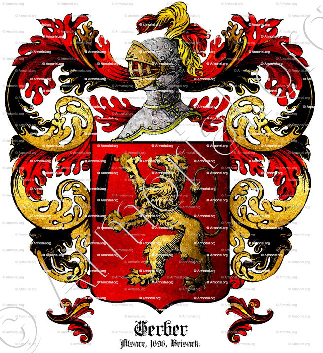 GERBER_Alsace, 1696. Brisack._France (ii)